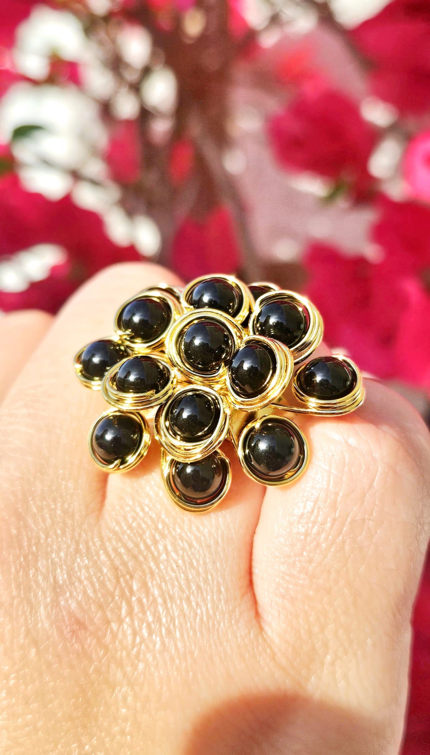 Noir Coast Ring - Mia Sophia Design