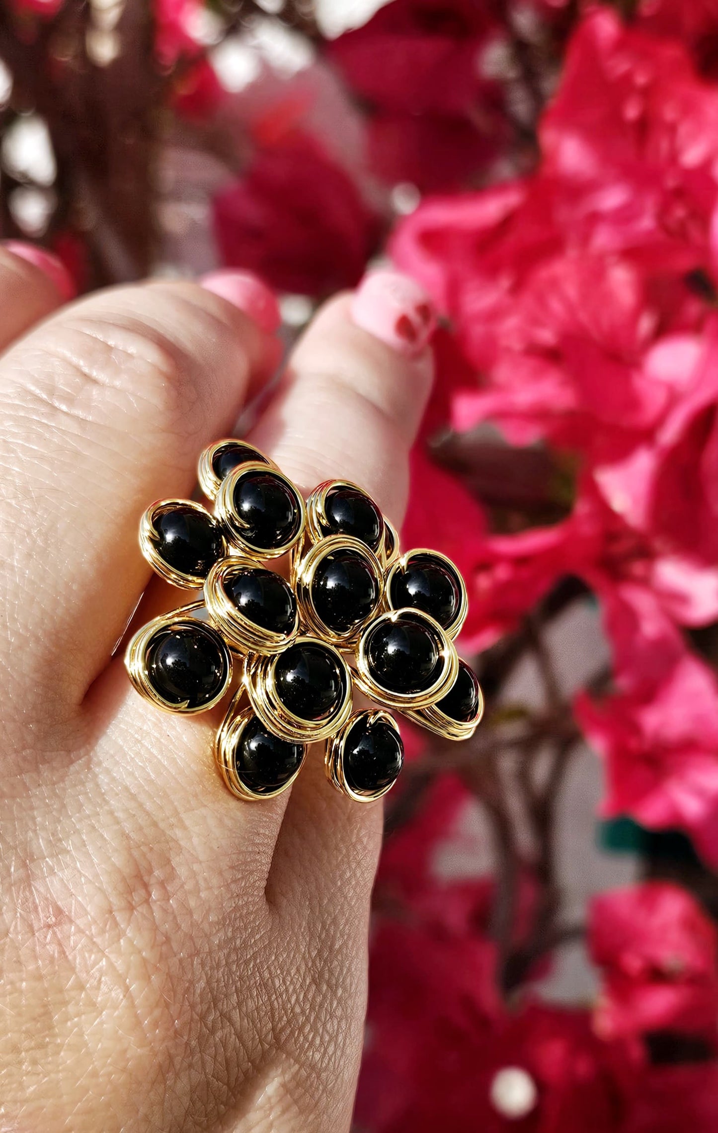 Noir Coast Ring - Mia Sophia Design