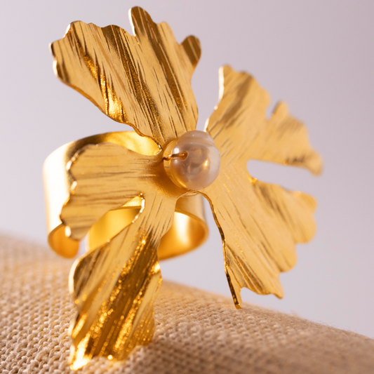 Orchid Bloom Ring - Mia Sophia Design