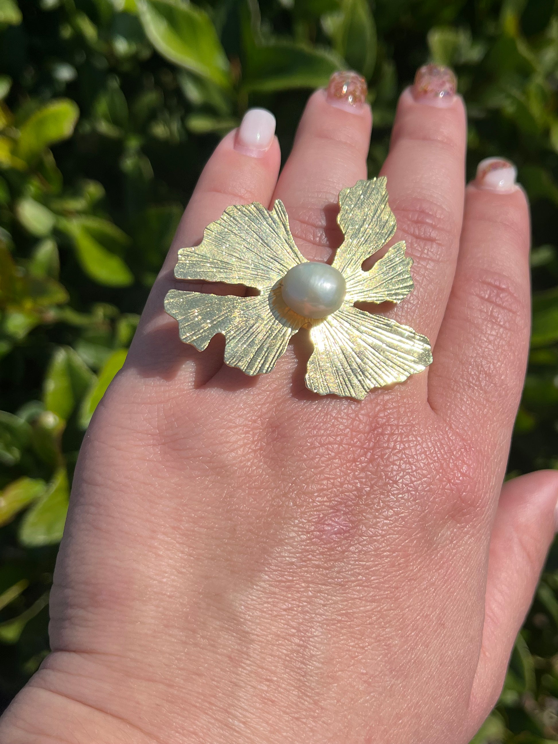 Orchid Bloom Ring - Mia Sophia Design
